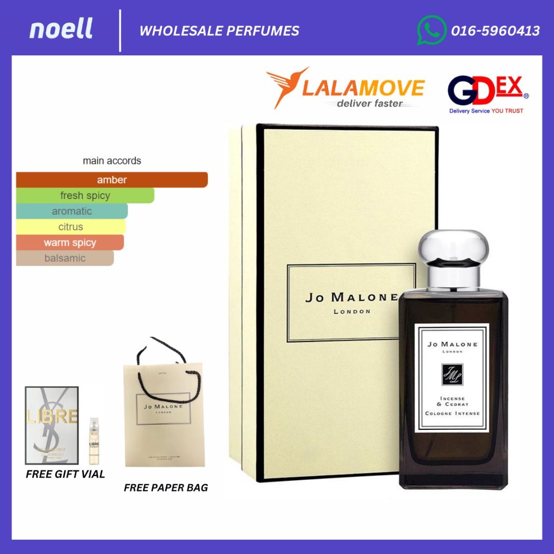 Incense & best sale cedrat cologne intense