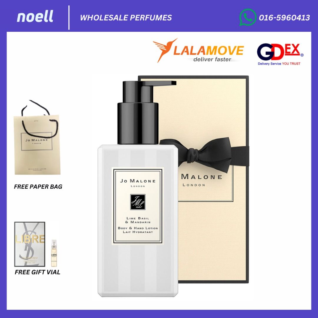 Jo malone lime basil & mandarin body & hand lotion 250 ml deals