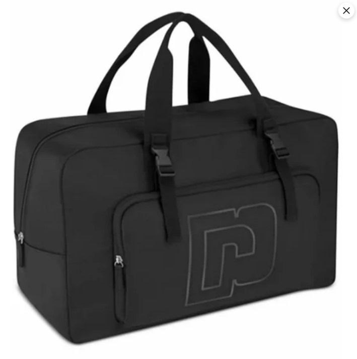 Paco Rabanne Black XL Duffle Weekender Bag, Men's Fashion, Bags, Belt ...