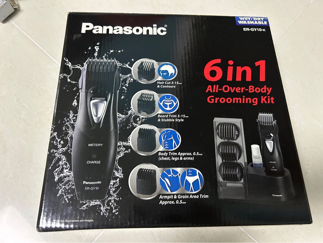 Panasonic battery operated hair shaver, Beauty & Personal Care, Bath