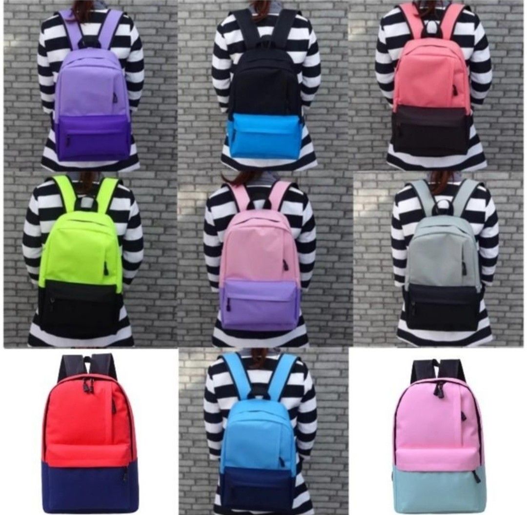 Pastel Color Colors Colour Colours Bags Bag Backpack Women s