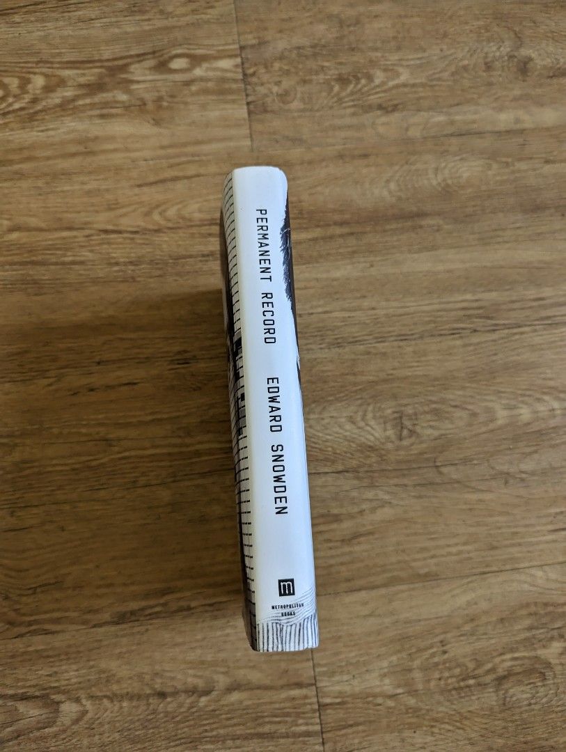 Permanent Record by Edward Snowden (Hardbound) (Category: Storybooks) located in Pasig City. Submitted by xian62425 (Listing ID 1271217523, Image 3). Description: Like new. First owner. RFS: Prefer reading on e-reader..