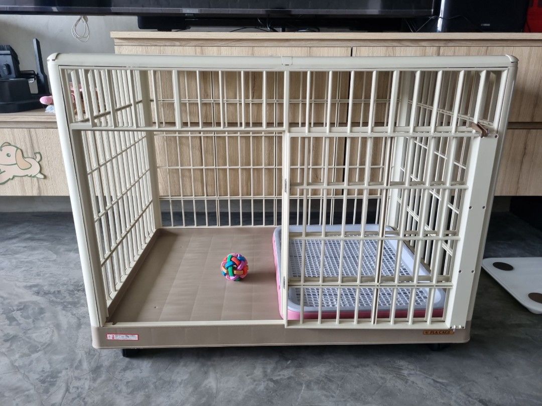 Pet Cage with Wheels Dog Cage Cat Cage Guinea Pig Cage Pet