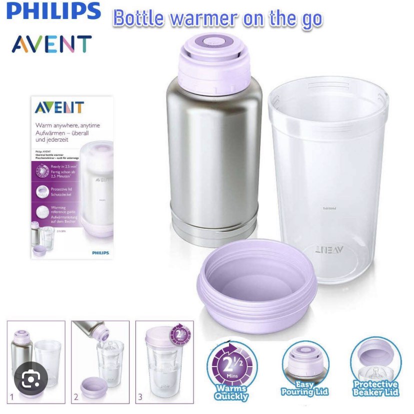 Avent bottle warmer on the go best sale