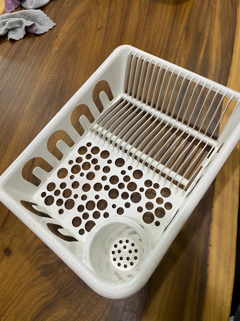 Plastic Dish Rack, Furniture & Home Living, Kitchenware & Tableware ...