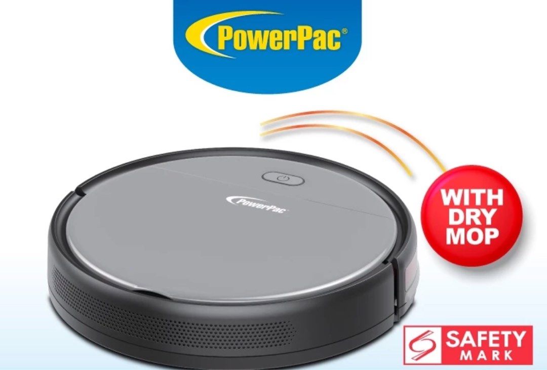 Powerpac Robotic Vacuum, TV & Home Appliances, Vacuum Cleaner