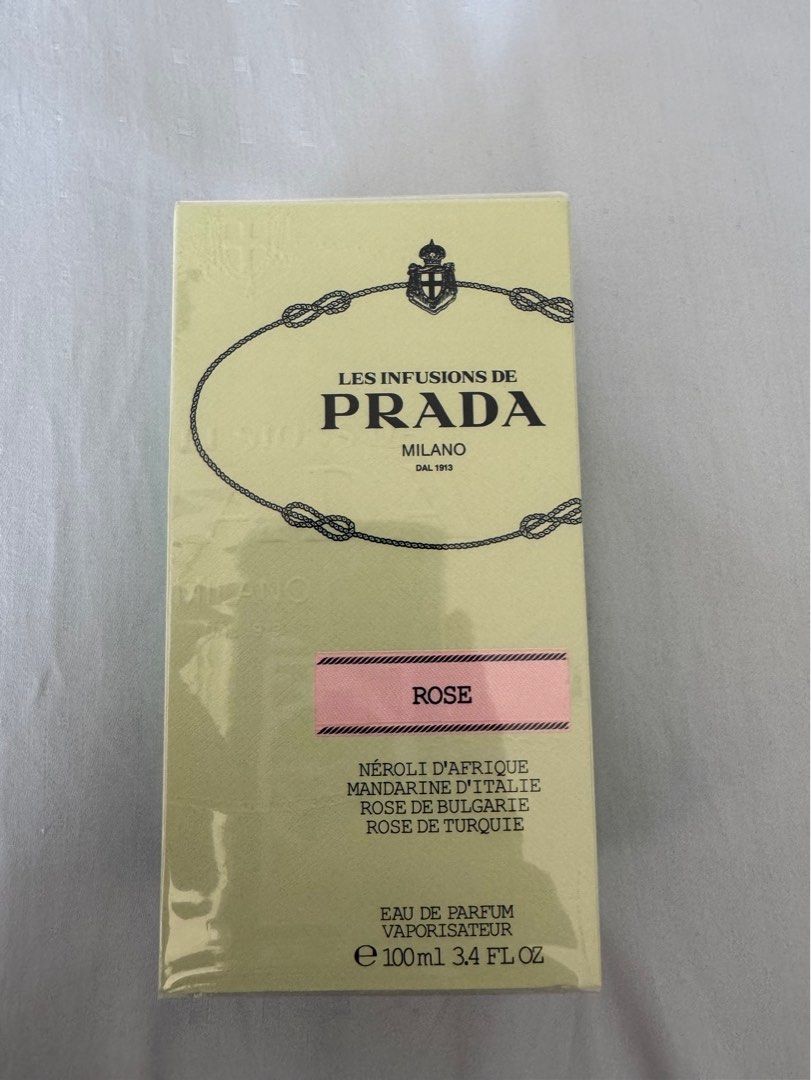 Prada Infusion De Rose Women 3.4 oz EDP Spray : : Beauty &  Personal Care