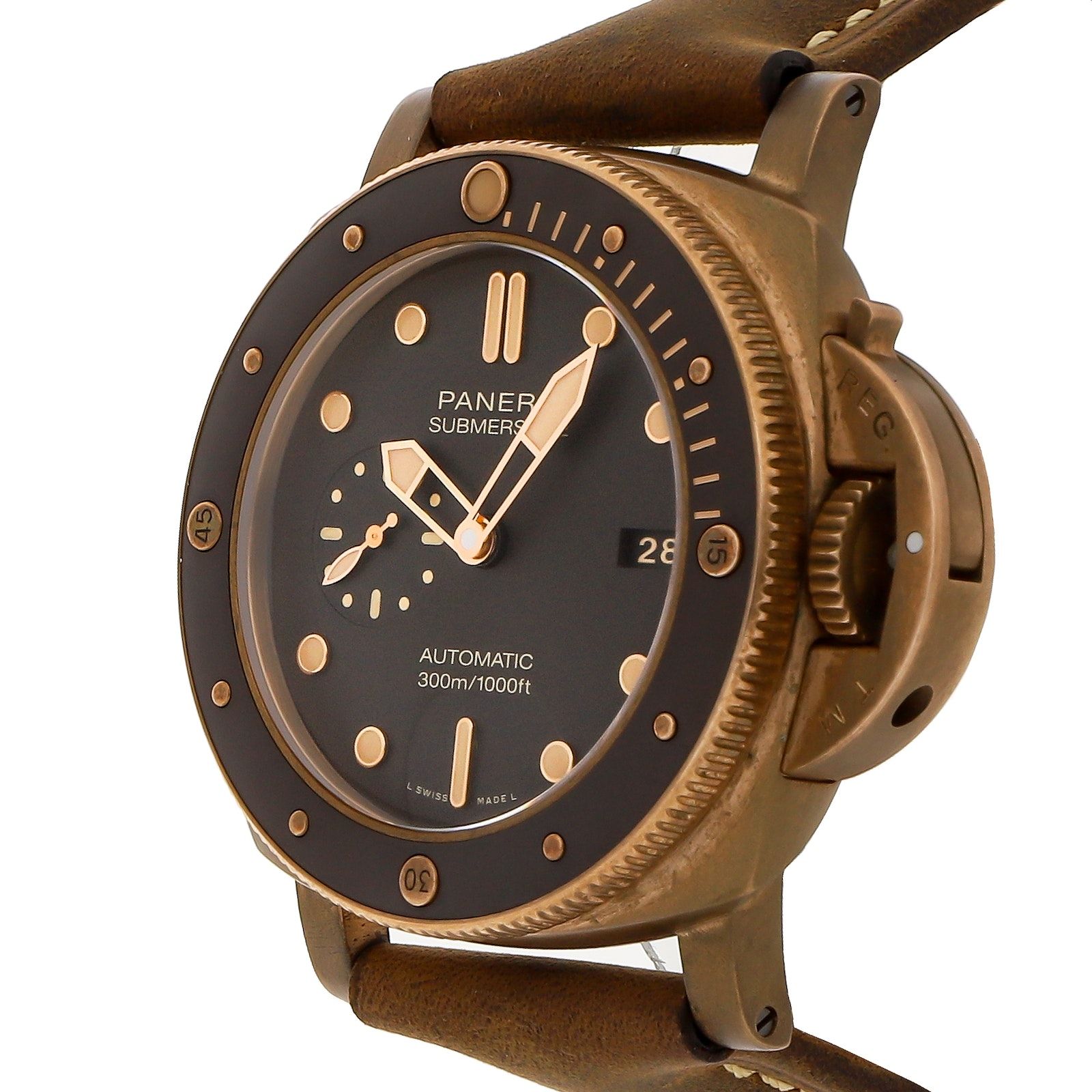 panerai submersible bronzo