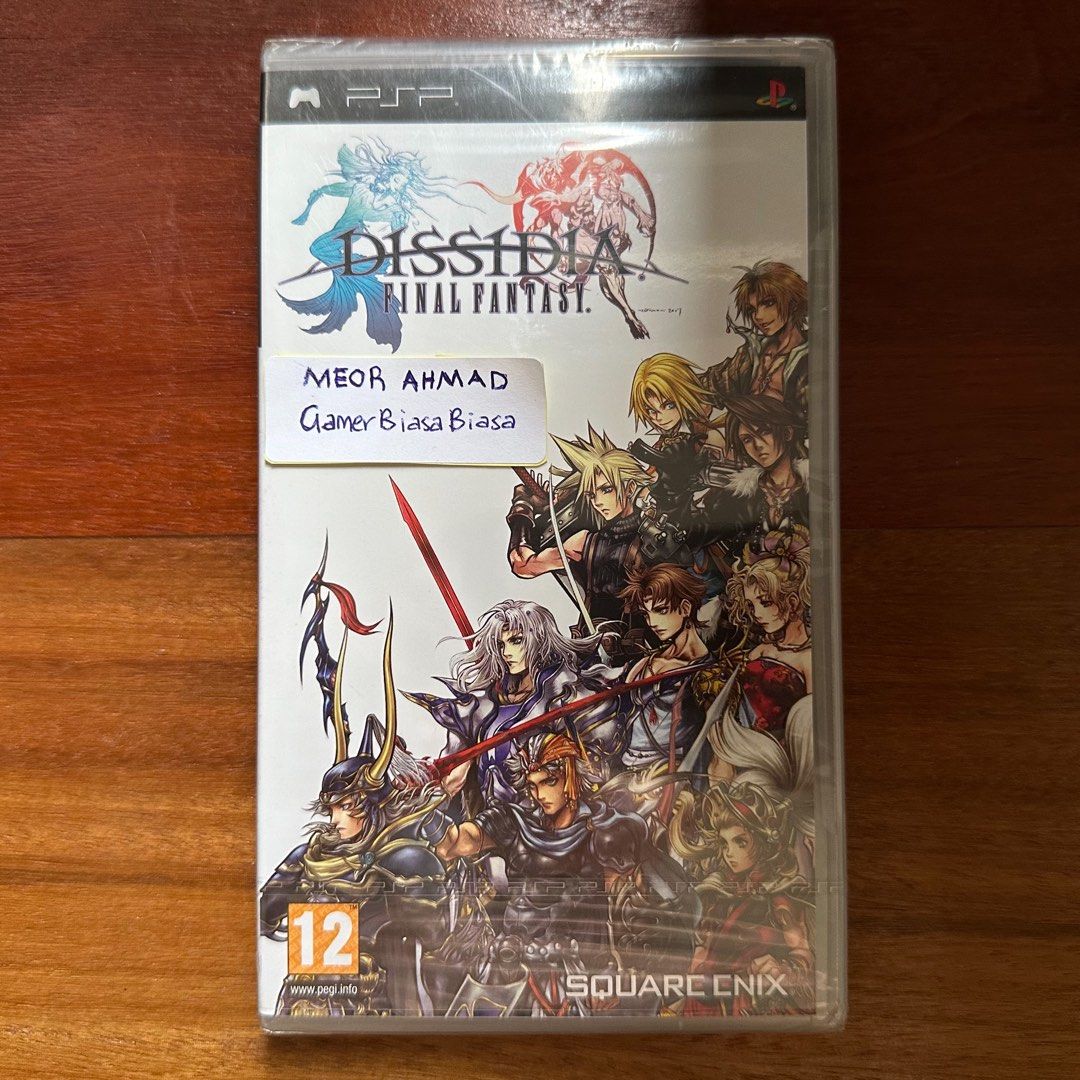 PSP Dissidia Final Fantasy, Video Gaming, Video Games, PlayStation on  Carousell