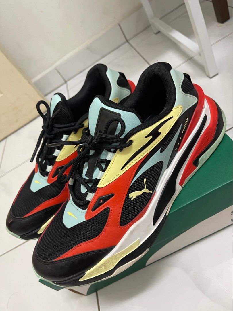 Puma r system black on sale