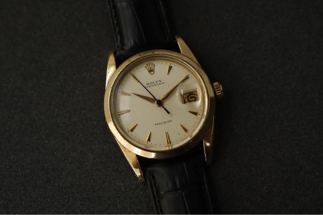 Gold top plated rolex