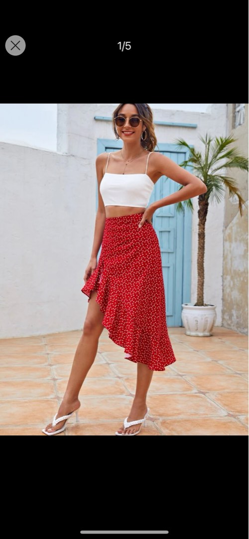 Asymmetrical skirt 5t cheap
