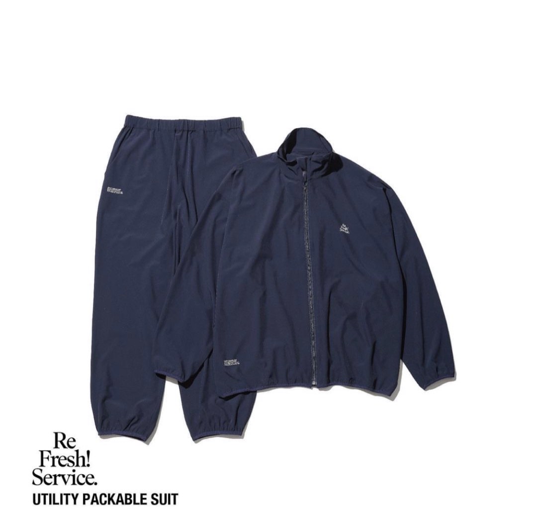 freshservice 23AW ReFresh! Utility Packable Suit 全新連牌連收據, 男 