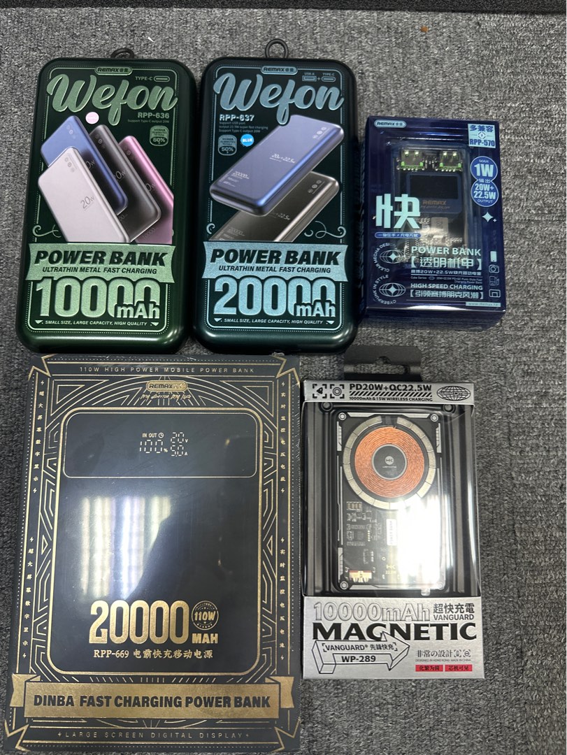 Remax Powerbank with PD 22.5w 10,000 Mah | 20,000 Mah, Mobile Phones ...