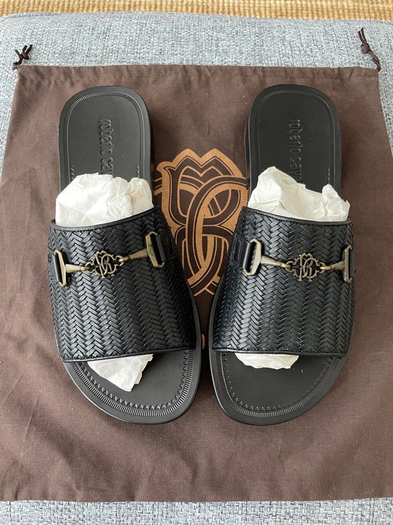 Roberto cavalli slides sales