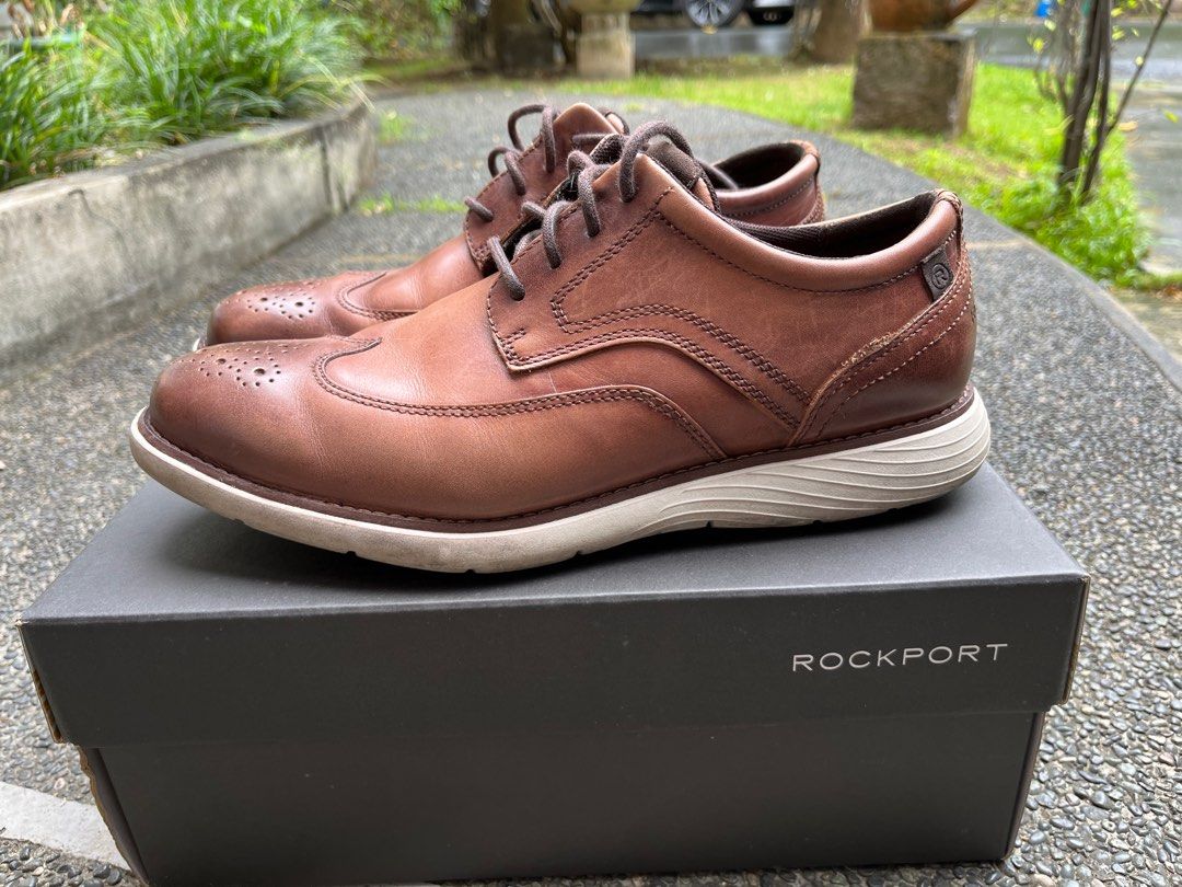 Rockport Garrett Wingtip Men s Fashion Footwear Casual Shoes on