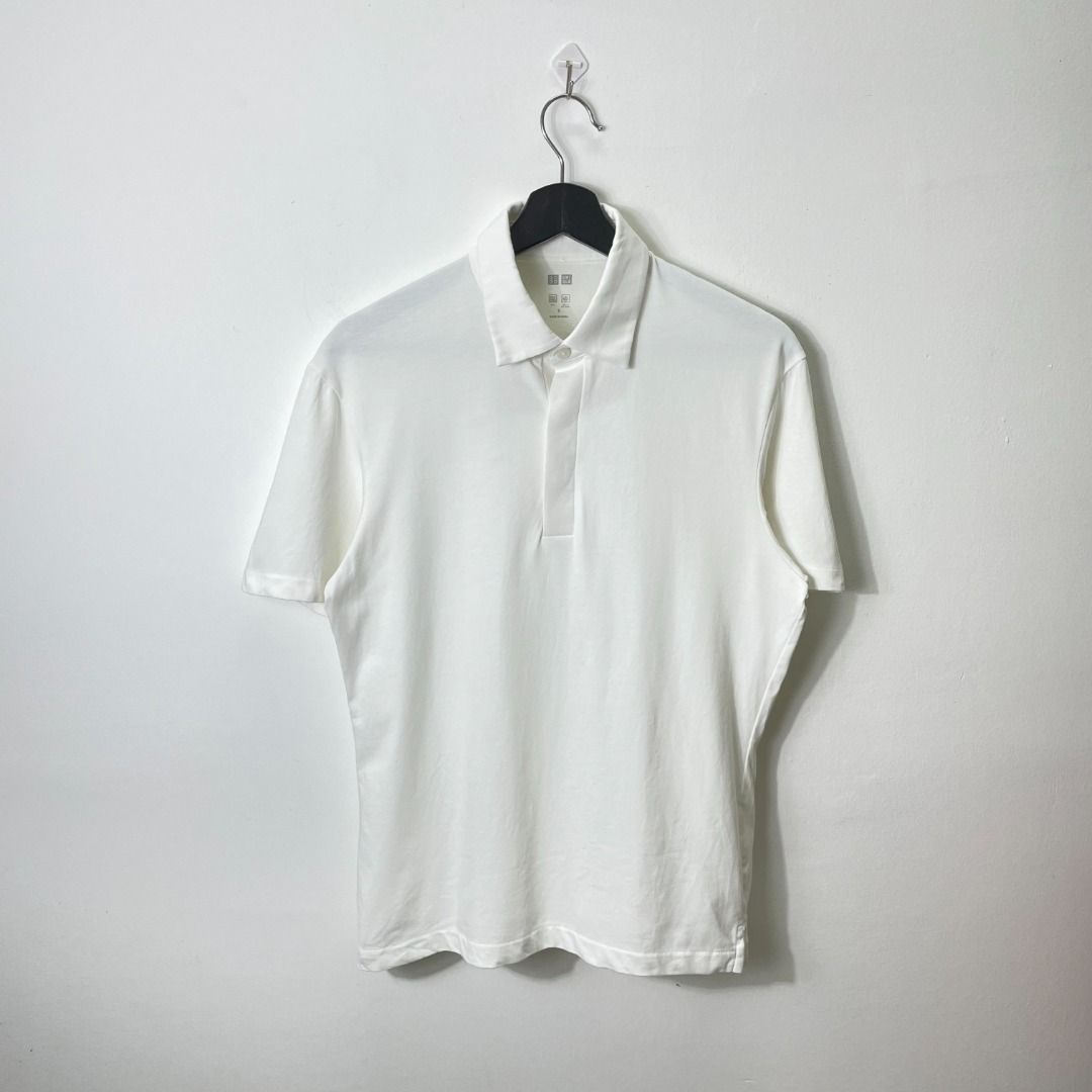 SALE S UNIQLO AIRISM COLLECTION POLO TSHIRT SHIRT SHORT