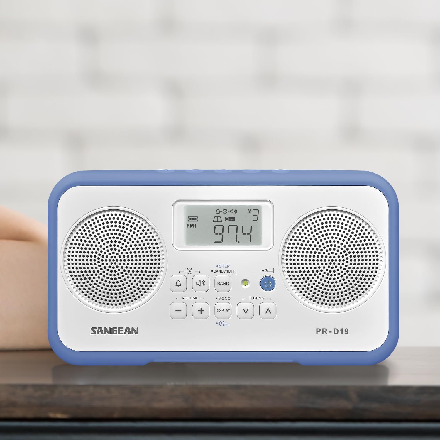 Sangean PR-D18BU AM/FM/Clock Portable Digital Radio with