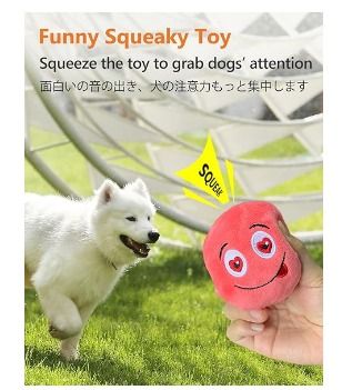 SCHITEC Squeaky Dog Toys 8 Pack Soft Stuffed Plush Balls with Squeakers Interactive Fetch Play for Puppy Small Medium Pets CL0479 Pet Supplies Homes Other Pet Accessories on Carousell