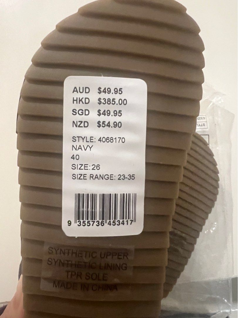 Seed Heritage kid Navy double tab sandals 涼鞋男童, 兒童＆孕婦用品, 嬰兒及小童流行時尚-  Carousell