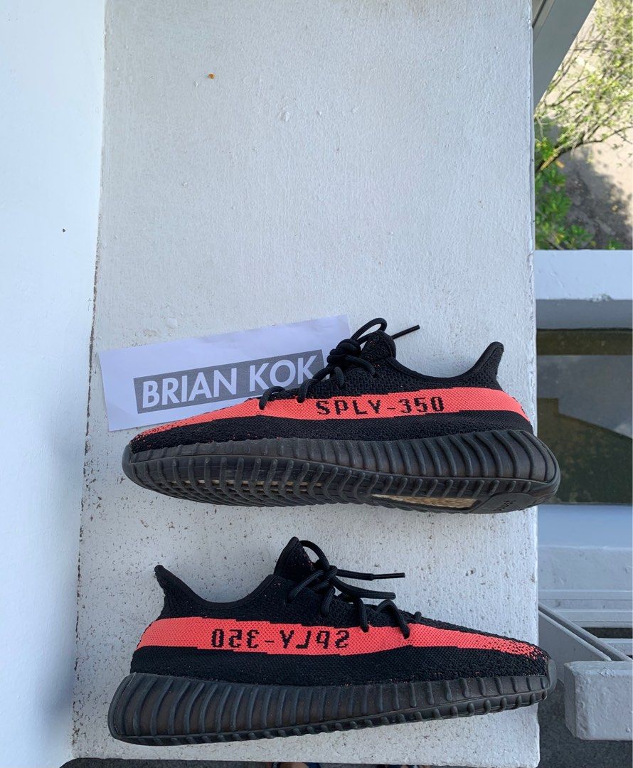 Adidas yeezy boost discount 350 v2 red stripe