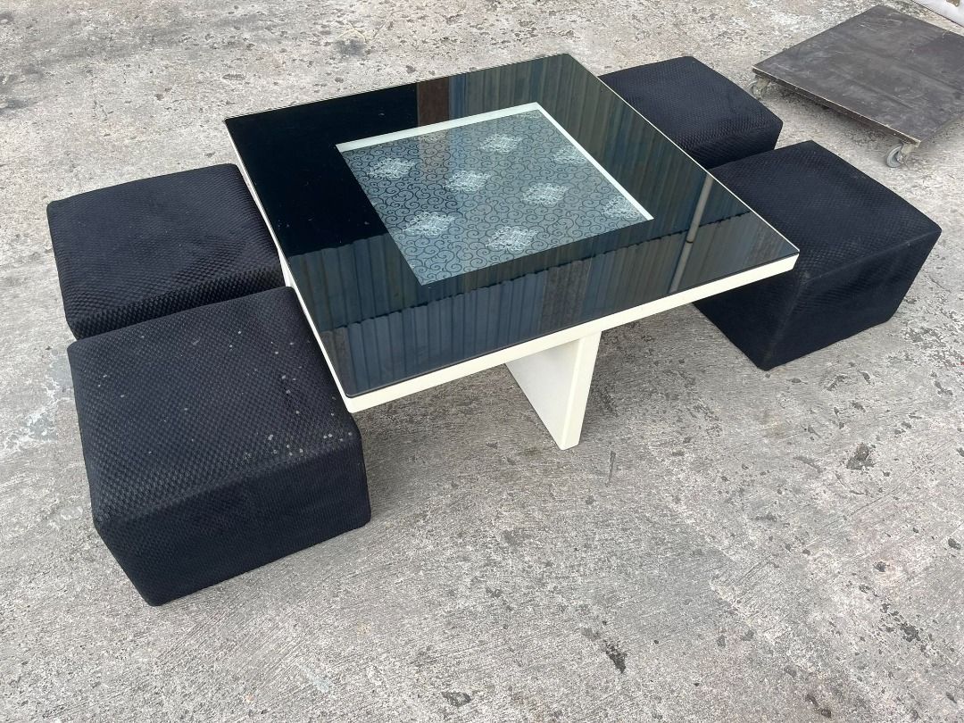 Glass 2025 top stool