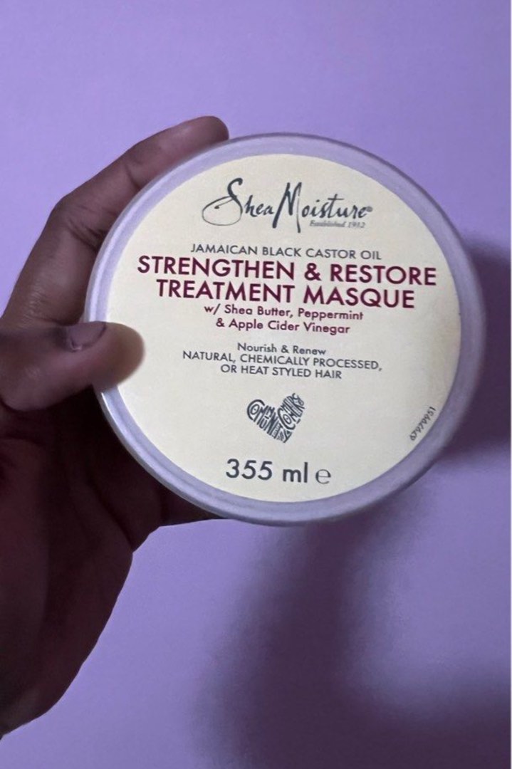 Shea moisture strengthen and restore treatment mask for brittle dry