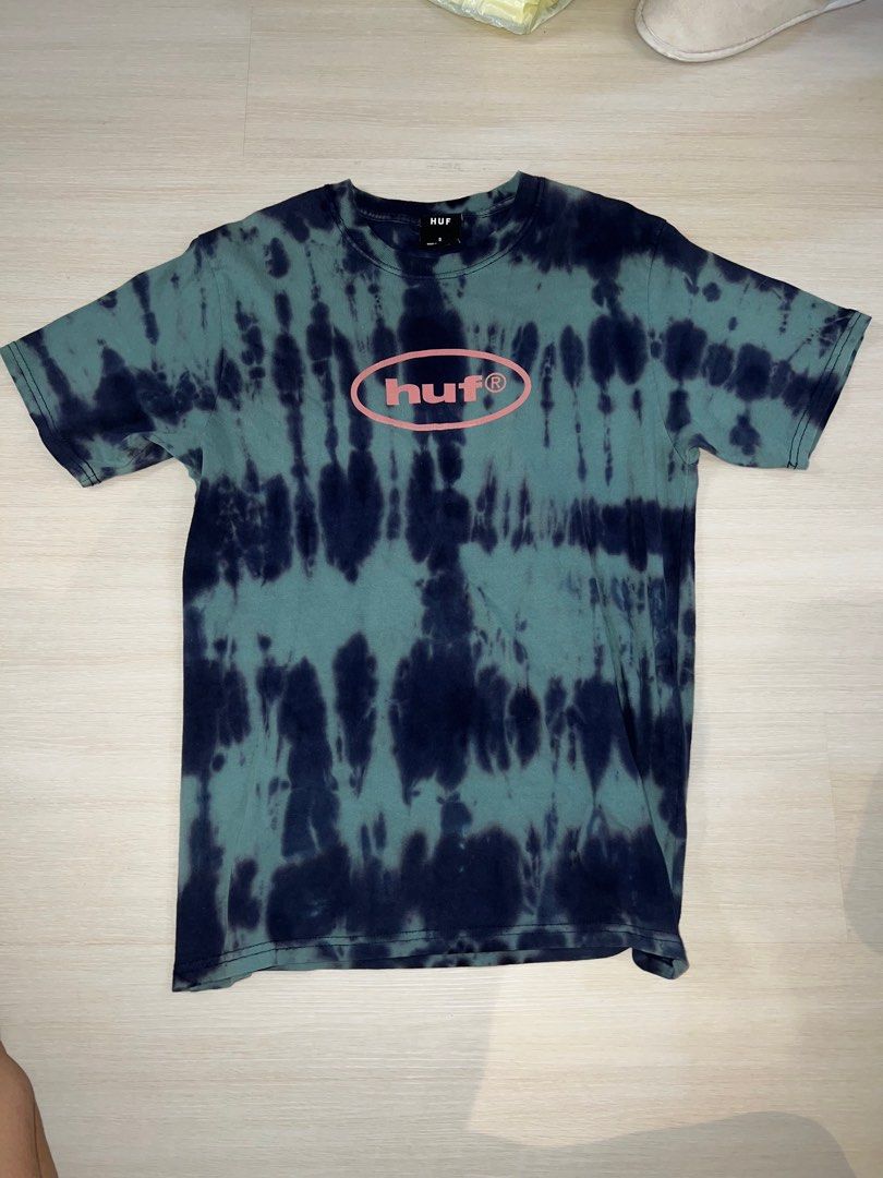 huf blue tie dye shirt