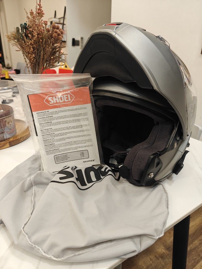 Shoei Neotec L size with Pinlock Motorcycles Motorcycle Apparel