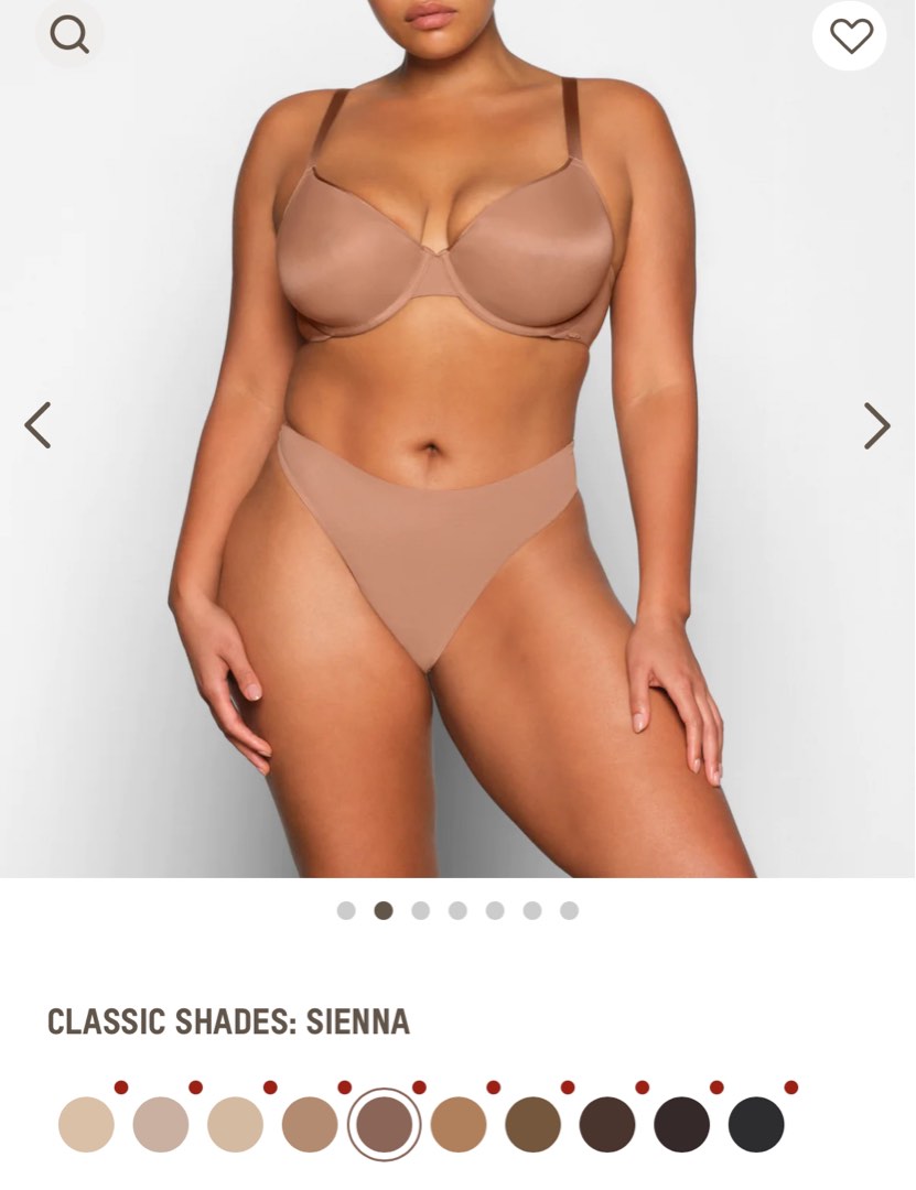 BNWT SKIMS Fits Everybody Weightless Demi Bra in 3 colors Sienna, Onyx and  Ochre, Women's Fashion, New Undergarments & Loungewear on Carousell