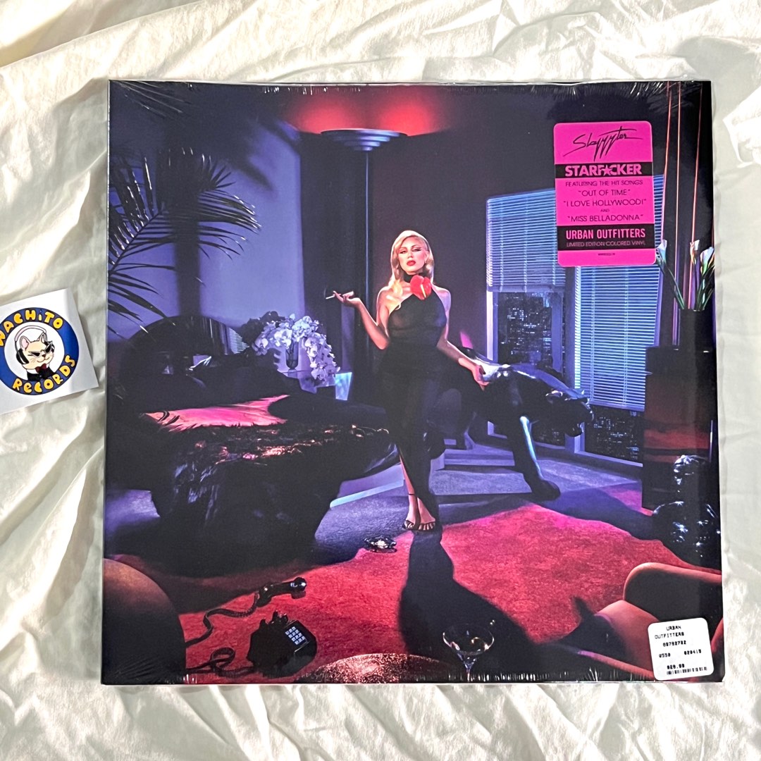 Slayyyter - Exclusive Limited Edition Clear w/ Pink Splatter Colored Vinyl  LP