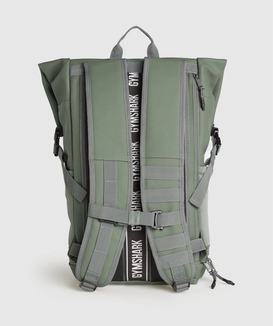 Sleek backpack roll top Men s Fashion Bags Backpacks on Carousell
