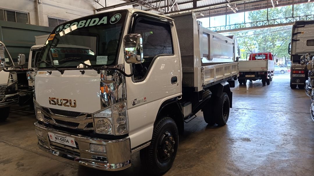 Sobida Isuzu elf surplus recontidioned eb100p semi high side droppable ...