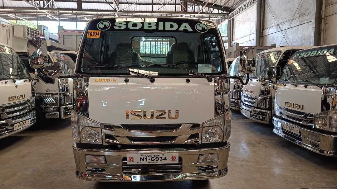 Sobida Isuzu elf surplus recontidioned dump truck N-series NKR canter ...