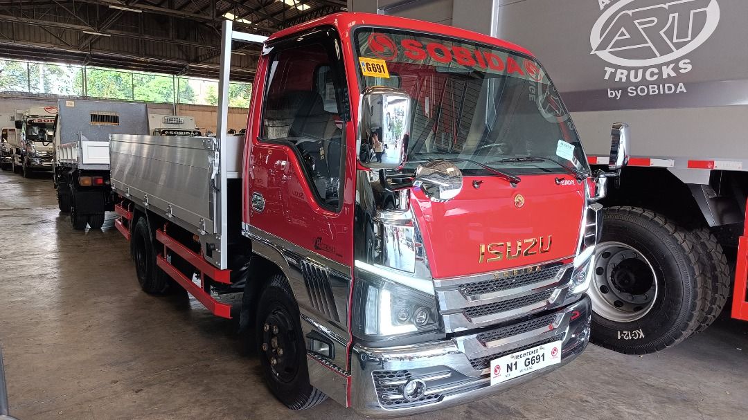 Sobida Isuzu elf 4HL1 surplus remanufactured NKR bb version 3 Dropside ...