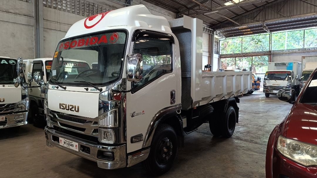 Sobida Isuzu NQR elf surplus remanufactured dump truck N-series canter ...