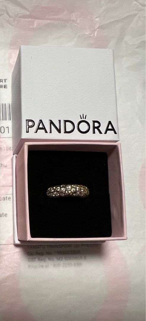 Sparkling pattern ring Women s Fashion Jewelry Organisers