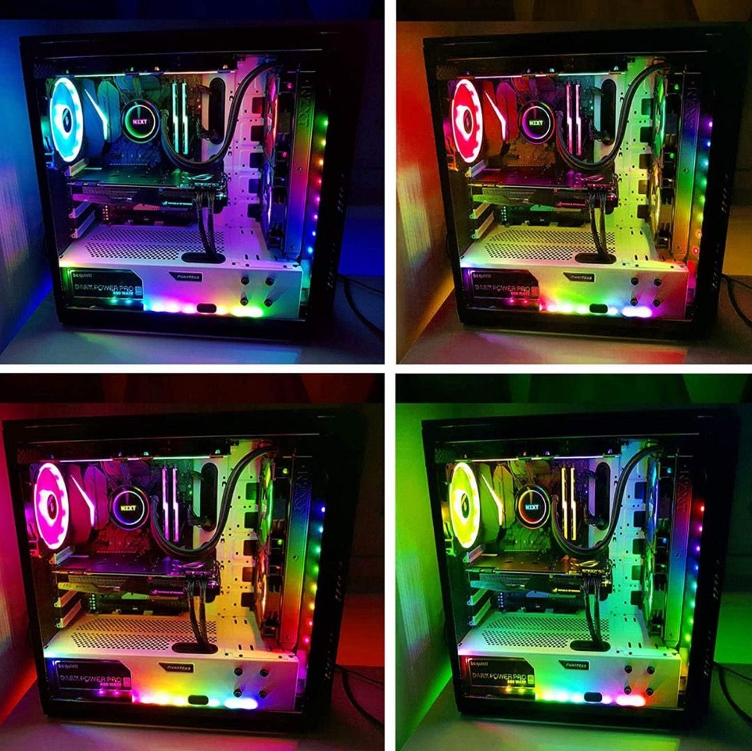Magnetic pc store led strip