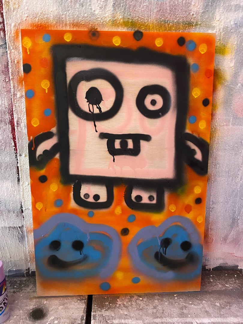 Spray Paint Art, Hobbies & Toys, Stationery & Craft, Art & Prints on