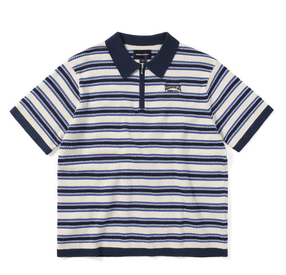 Striped Knit Polo - thisisneverthat®
