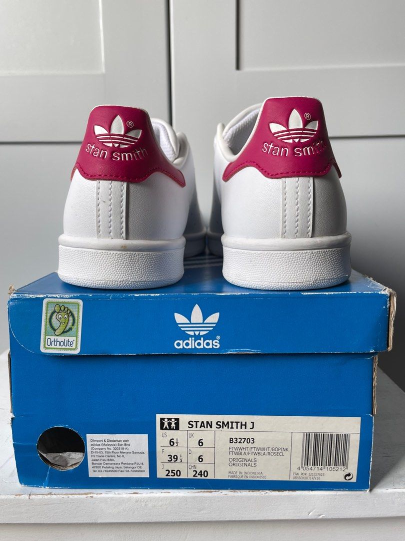 SOLD Stan Smith Bold Pink Women s Fashion Footwear Sneakers on