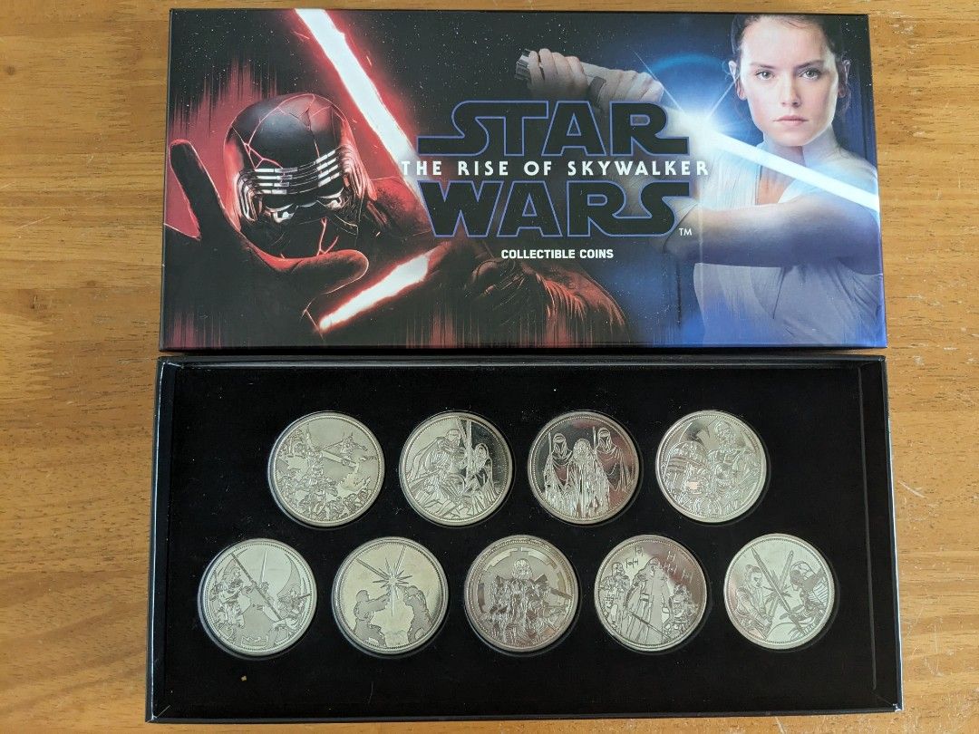 Star Wars Collectible Coins Full Set