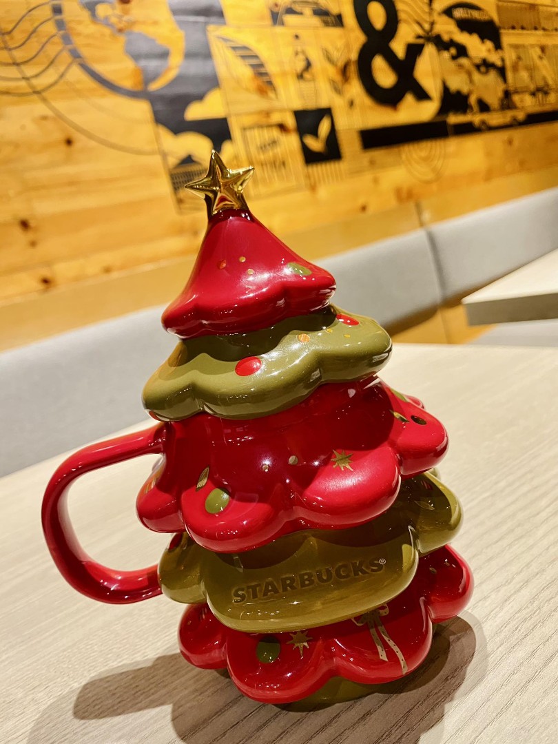 Starbucks 2024 Christmas tree mug, Furniture & Home Living, Kitchenware