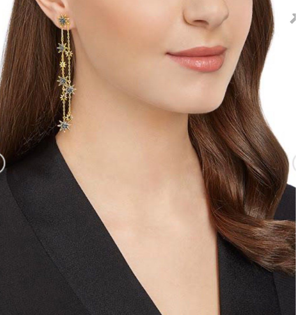 SWAROVSKI Firework Pierced Earring Women s Fashion Jewelry