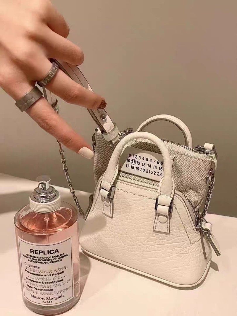 Tas super mini bag micro crossbody branded leather