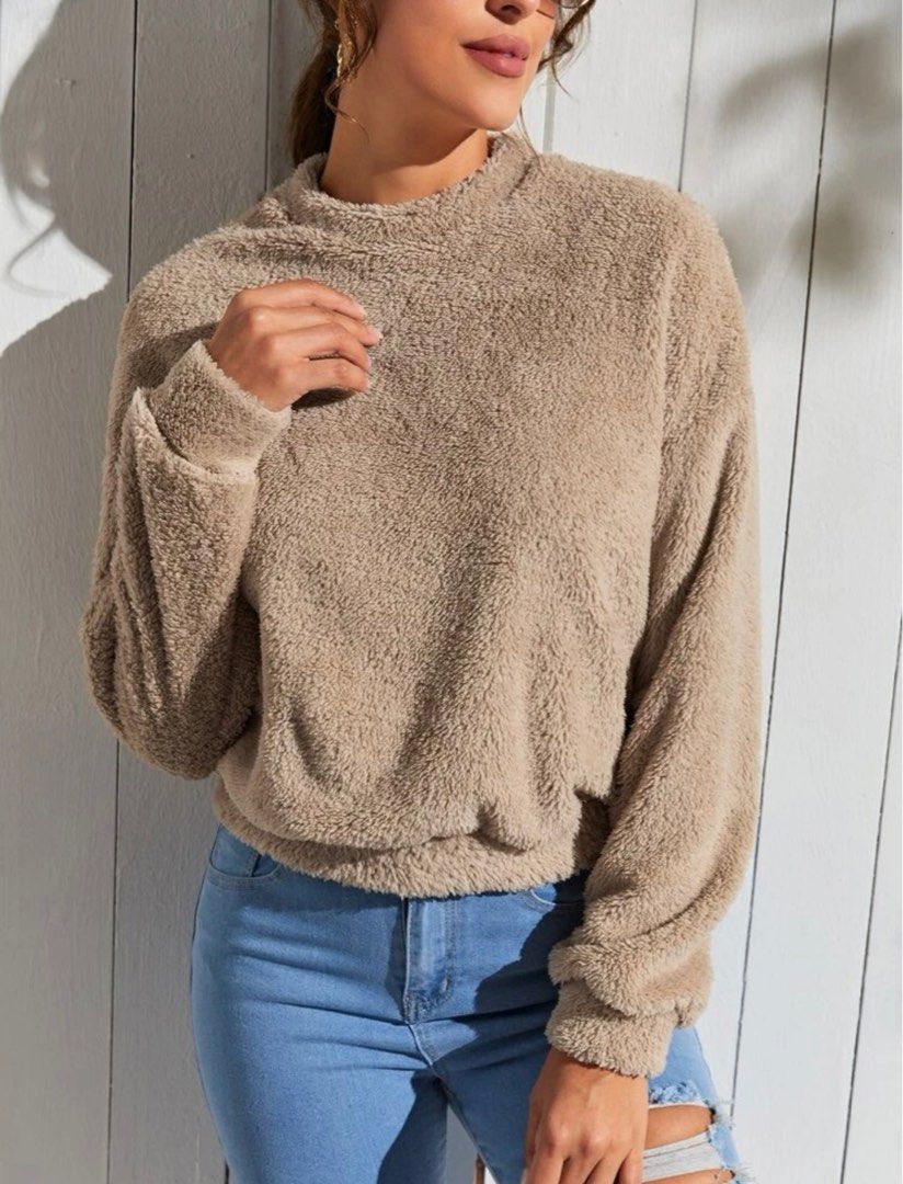 Teddy bear shop fleece jumper