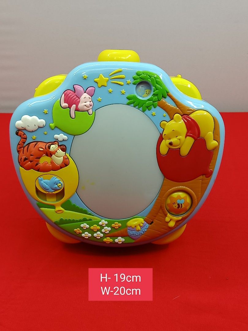 Tomy Winnie the Pooh Cot musical light projector for 450 V82