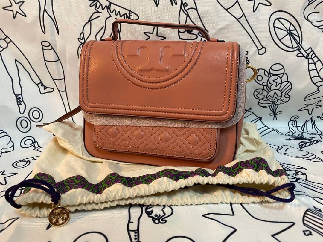 Tory burch discount fleming top handle