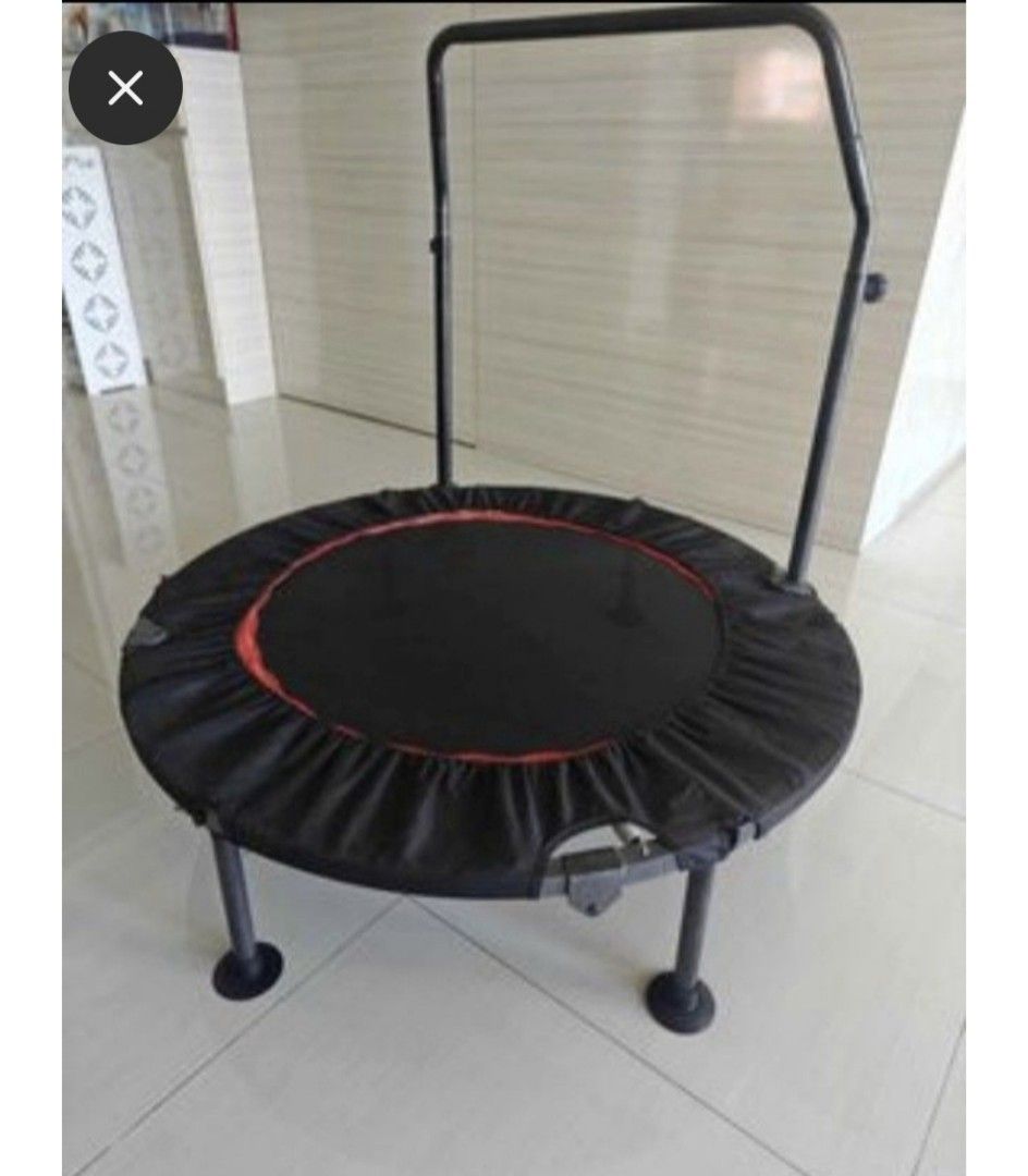 40 trampoline with store handle