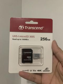 Transcend 256GB MicroSD USD300s Class10 TS256GUSD300S-A